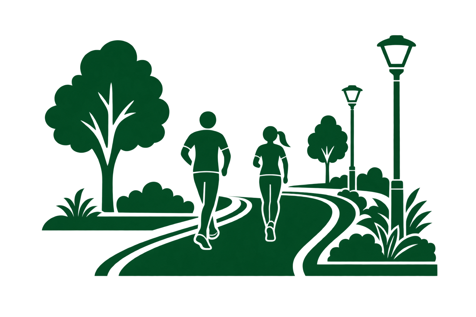 Royal Legacy walking track for residents